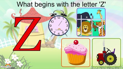 Learn About The Letter Z Preschool Activity