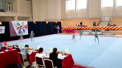 Художественная гимнастика. Команда г. Ростов-на-Дону 2006-2007, б.п. ОГУ, 04.05.2015