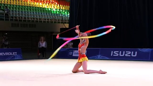 Художественная гимнастика. Регина Мякшева (лента)