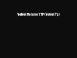 PDF Velvet Volume 1 TP (Velvet Tp) Read Online