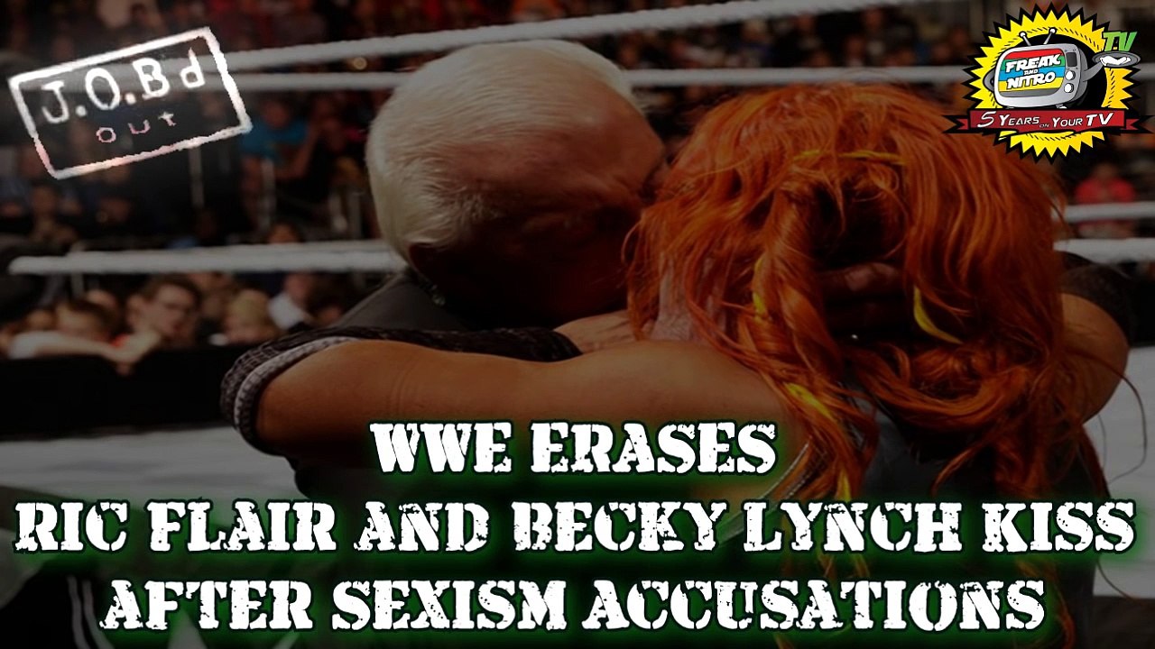 JOB'd Out - WWE ERASES The Ric Flair/Becky Lynch Kiss from the Royal Rumble