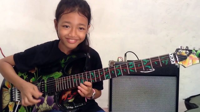Canon Rock by-Jerry C cover-Ayu gusfanz 10 years Old from Indonesia