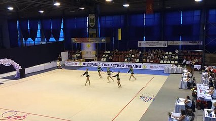 ЧУ 2015 художественная гимнастика, финалы групповое сб. Одессы