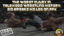 JOB'd Out - Sycho Sid Vicious BREAKS HIS LEG during WCW Sin