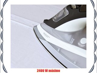 Solac PV2005 - Plancha de vapor supervapor 120 g/min caudal vapor regulable 0-30 g/min 2400