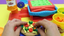 Play Doh Twirl N Top Pizza Shop Pizzeria Pizza Maker playset by Unboxingsurpriseegg