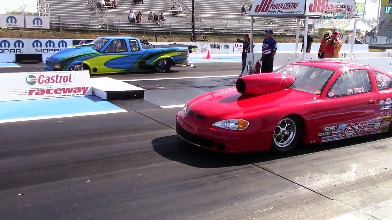 DRAG FILES: 2015 IHRA Rocky Mountain Nationals Highlights Part 1 (Top Sportsman time trials)