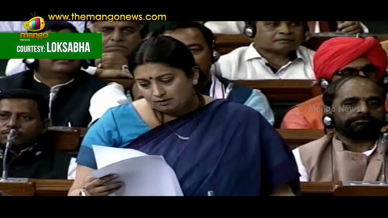 Smriti Irani Full Speech In Lok Sabha _ Rohith Vemula Suicide _ JNU Row _ Emotional Speech