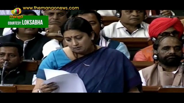 Smriti Irani Full Speech In Lok Sabha _ Rohith Vemula Suicide _ JNU Row _ Emotional Speech