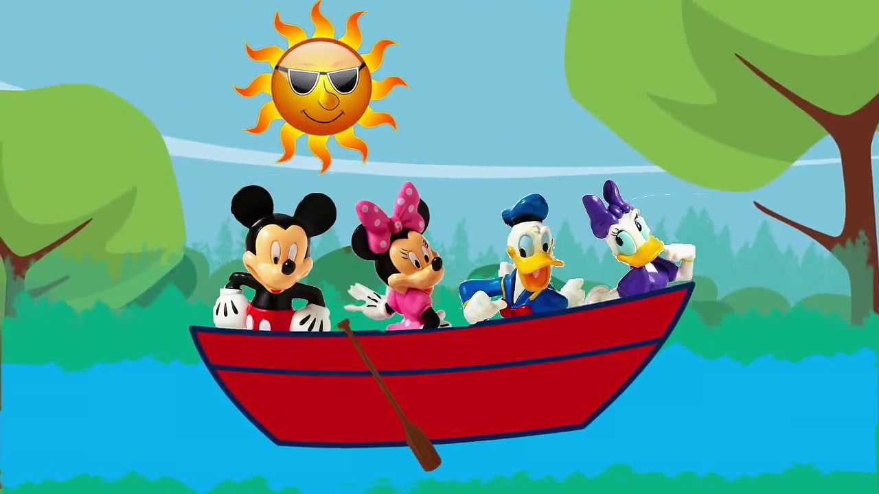MICKEY MOUSE CLUBHOUSE - Row Row Row Your Boat Song - Nursery Rhyme Disney Junior