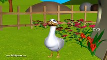 Five Little Ducks went out one day 3D Animation English Nursery Rhymes for Children