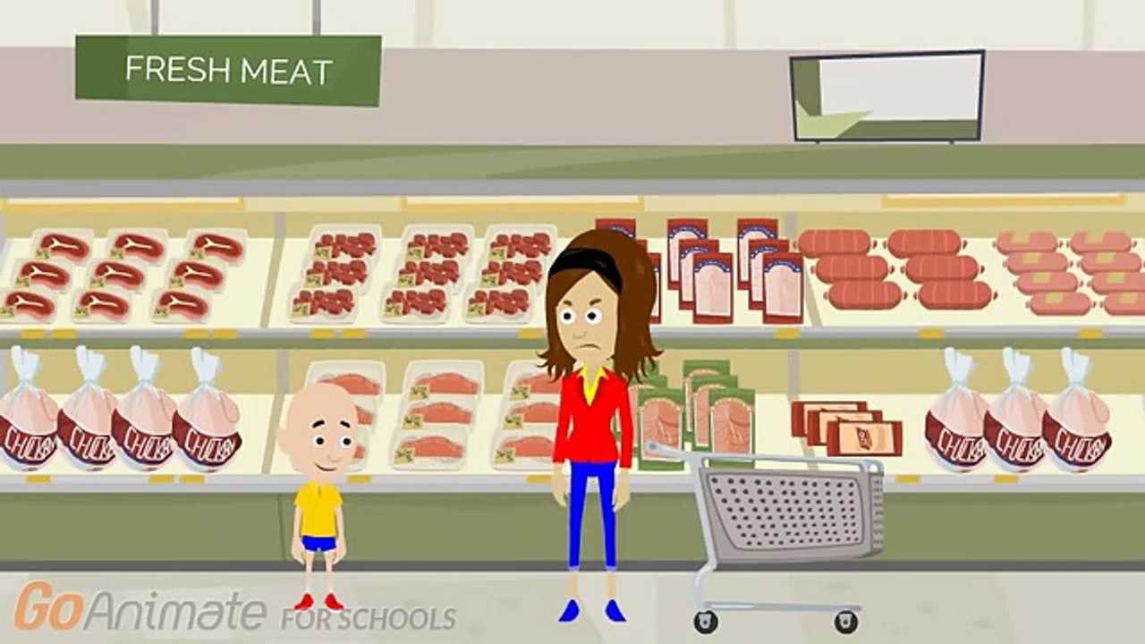 Caillou Misbehaves In A Store/Grounded