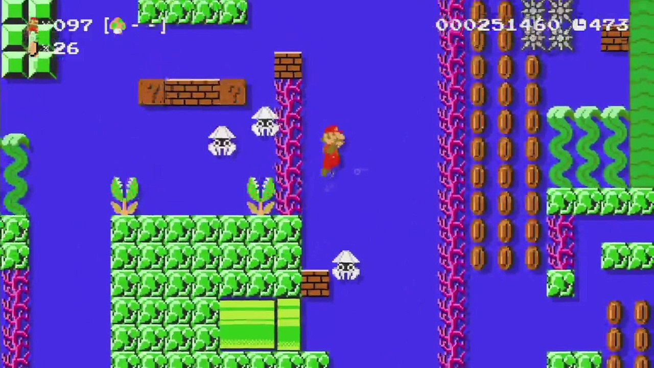 Super Mario Maker - 100 Mario Challenge 0-031 Normal - Wii Fit Trainer Reward