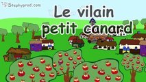 Children Tale Le Vilain Petit Canard, French cartoon with English translation