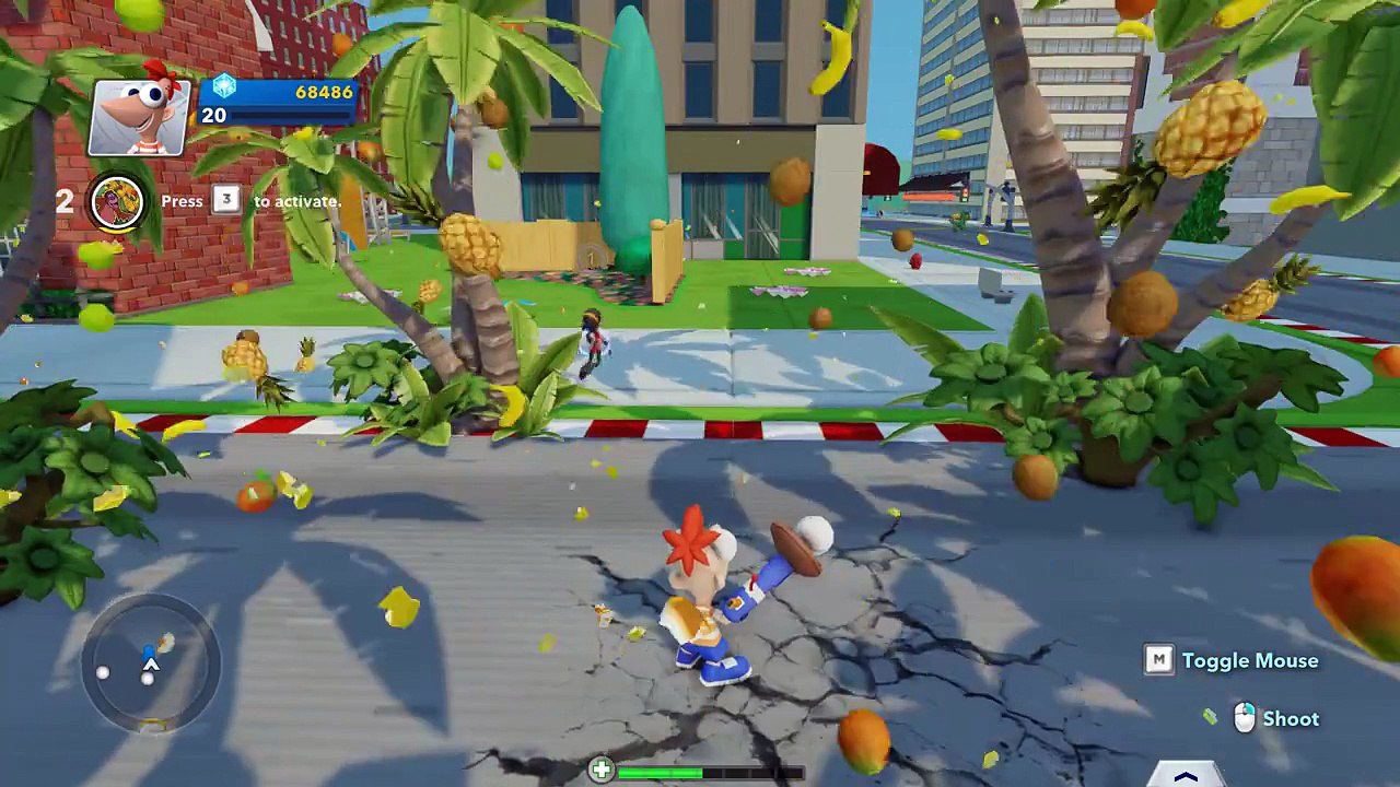 PHINEAS VS VIOLET - EPIC FIGHT - Disney Infinity
