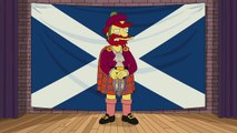 THE SIMPSONS Willies Views On Scottish Independence ANIMATION on FOX - Simpsons Full Episode