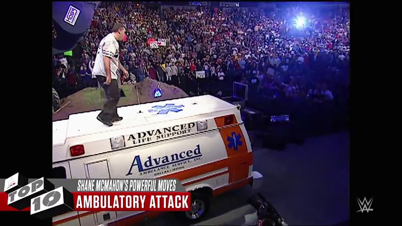 Top 10 Shane McMahon's Moves
