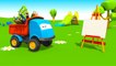 Carros - Tractores infantiles - Colores en español para niños - Leo la Troca Curiosa