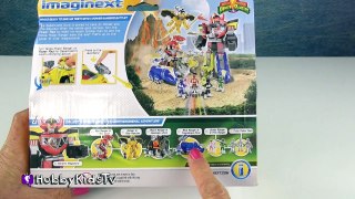 Imaginext Power Ranger Sabertooth Zord! HobbySue Toy Review by HobbyKidsTV