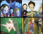 Code Lyoko Huntik style opening (all 4 openings together)