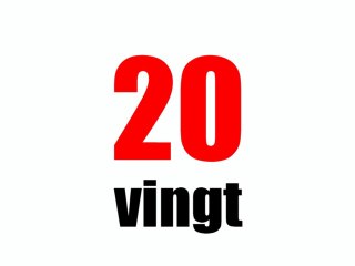 Learn French - Les nombres 10-20