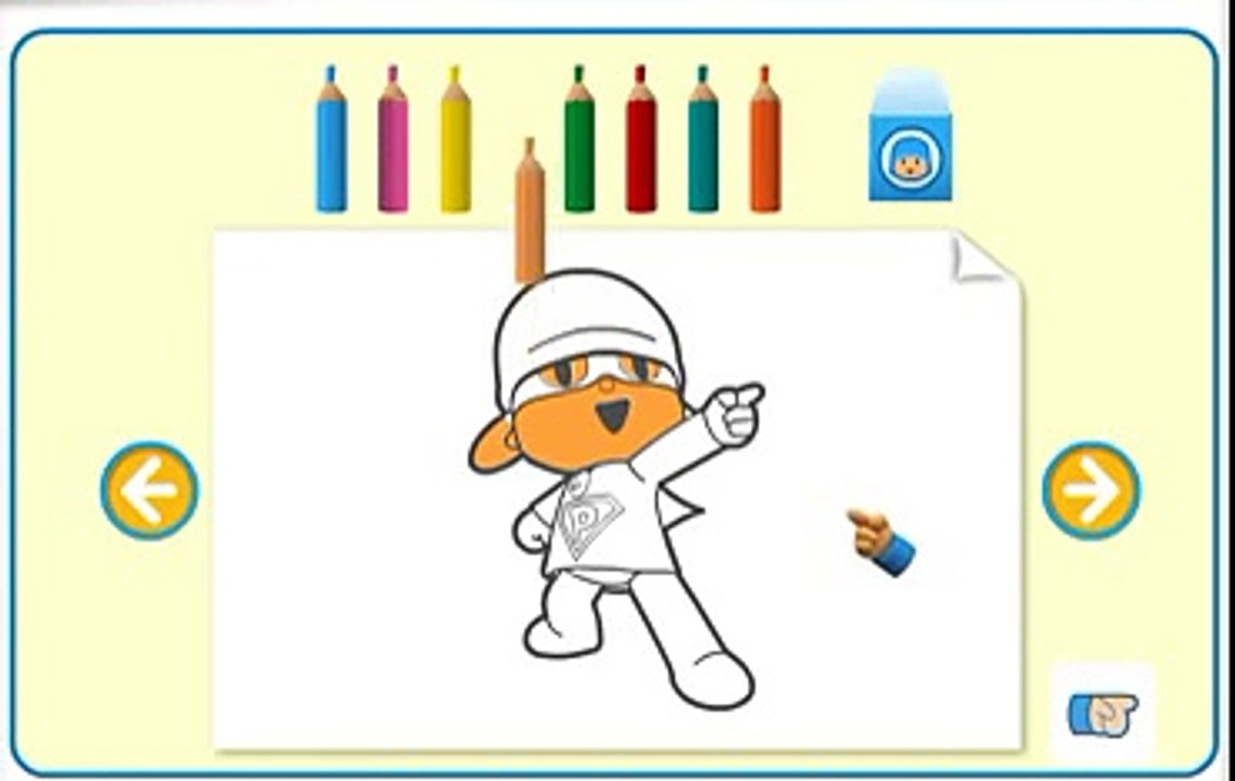 Mundo Pocoyo Clip - Dibujos para pintar y colorear / recortables