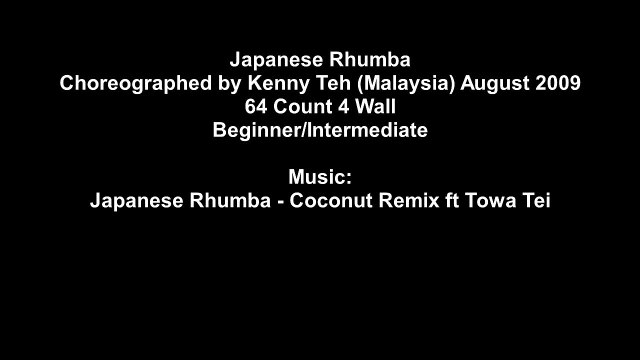 Japanese Rhumba - Mentari Friday