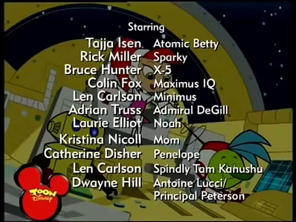 Atomic Betty End Credits (2004)