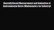 [PDF] Neurally Based Measurement and Evaluation of Environmental Noise (Mathematics for Industry)