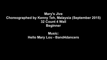 Mary's Jive - Mentari Friday