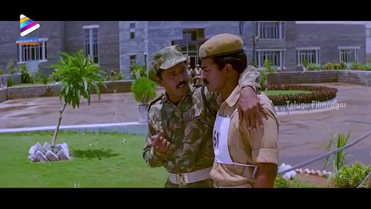 Bhanu Chander motivates Brahmaji | Sindooram Telugu Movie Scenes | Ravi Teja | Krishna Vamsi (FULL HD)