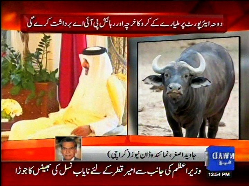 PM Nawaz's Interesting gift for Ameer-e-Qatar