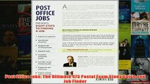 Download PDF  Post Office Jobs The Ultimate 473 Postal Exam Study Guide and Job FInder FULL FREE