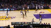 Zach Randolph Buzzer Beater | Grizzlies vs Lakers | February 26, 2016 | NBA 2015-16 Season (FULL HD)