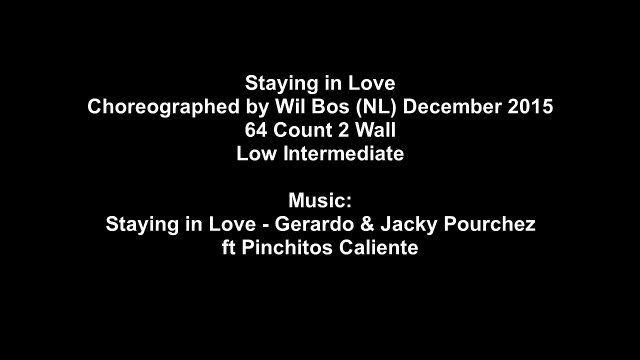 Staying in Love - Mentari Friday