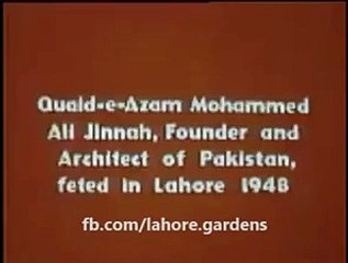 Rare Footage of Muhammad Ali Jinnah and Fatima Jinnah at Lahore - Dailymotion - Video Dailymotion