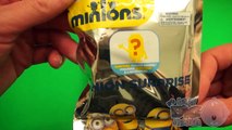 Minions Party! Opening Minions Surprise Blind Box Blind Bags Mega Bloks Toys!