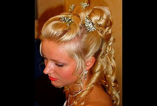 Свадебные прически на длинные волосы