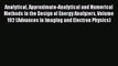 Ebook Analytical Approximate-Analytical and Numerical Methods in the Design of Energy Analyzers