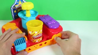 Play-Doh Poppin Movie Snacks Popcorn Play Doh Movie Treats Popsicle Hot Dog Fries Ice Cream