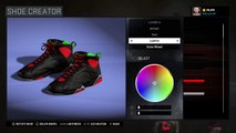 NBA 2k16 creation Jordan 7 Marvin The Martian