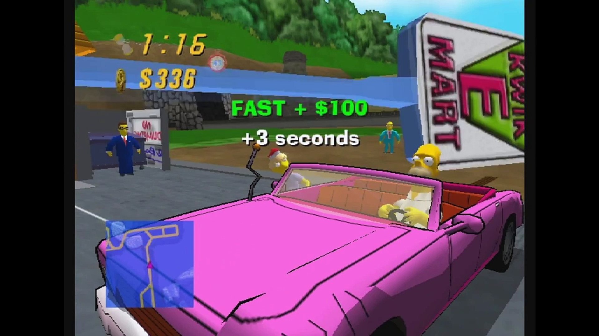 The simpsons road rage ps2