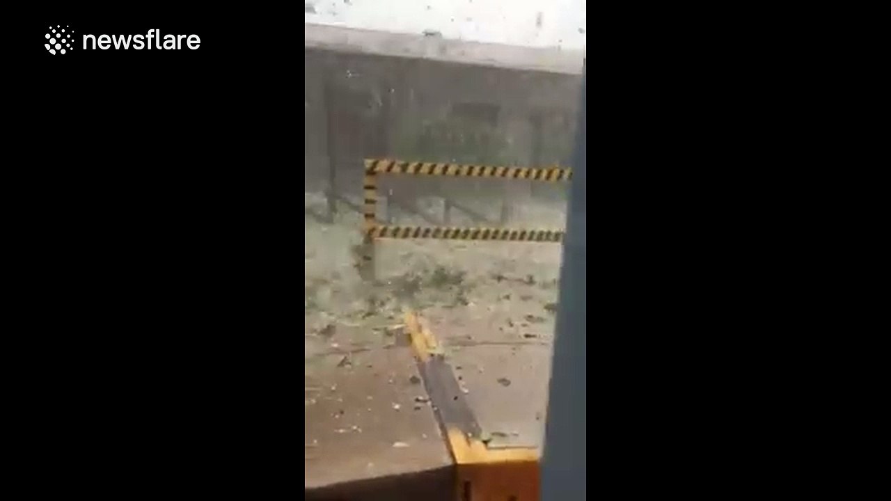 Now that's a hailstorm!