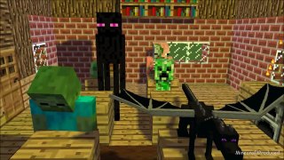 Monster School Demolishing (Minecraft Animation)