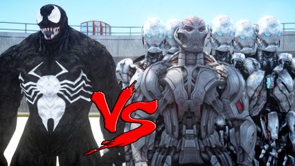 VENOM VS ULTRON - EPIC BATTLE