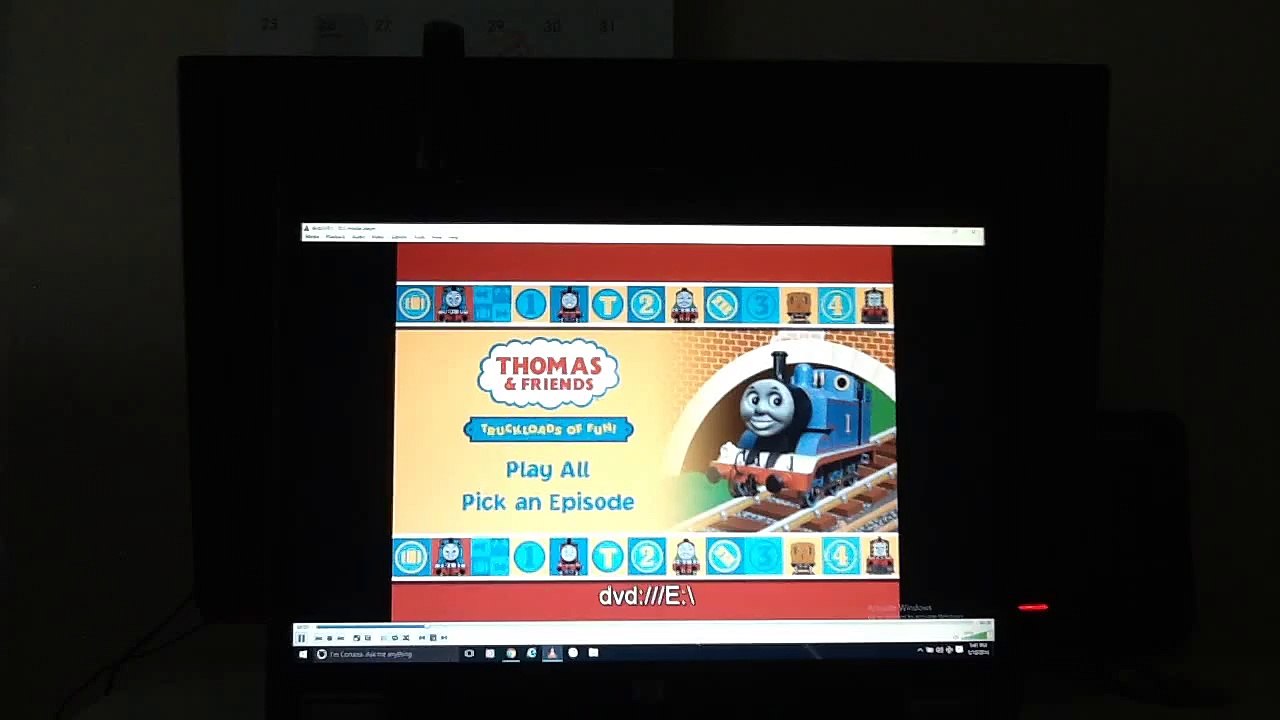 Thomas & Friends Truckloads of Fun DVD Menu Walk Through No.4