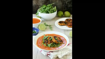Картофельные котлеты с брюссельской капустой в томате
