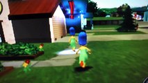 Funny The Simpsons Hit & Run Glitch (PS2)