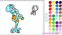 Spongebob SquarePants Coloring Pages Games - Nick Jr Coloring Games