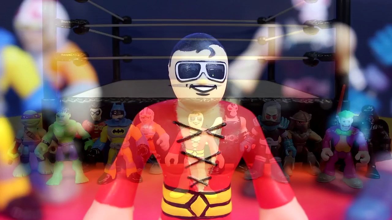 Imaginext Battle Wars 2 Batman Hulk Robin Joker Bane Shredder Mr. Freeze TMNT Star Wars Darth Vader